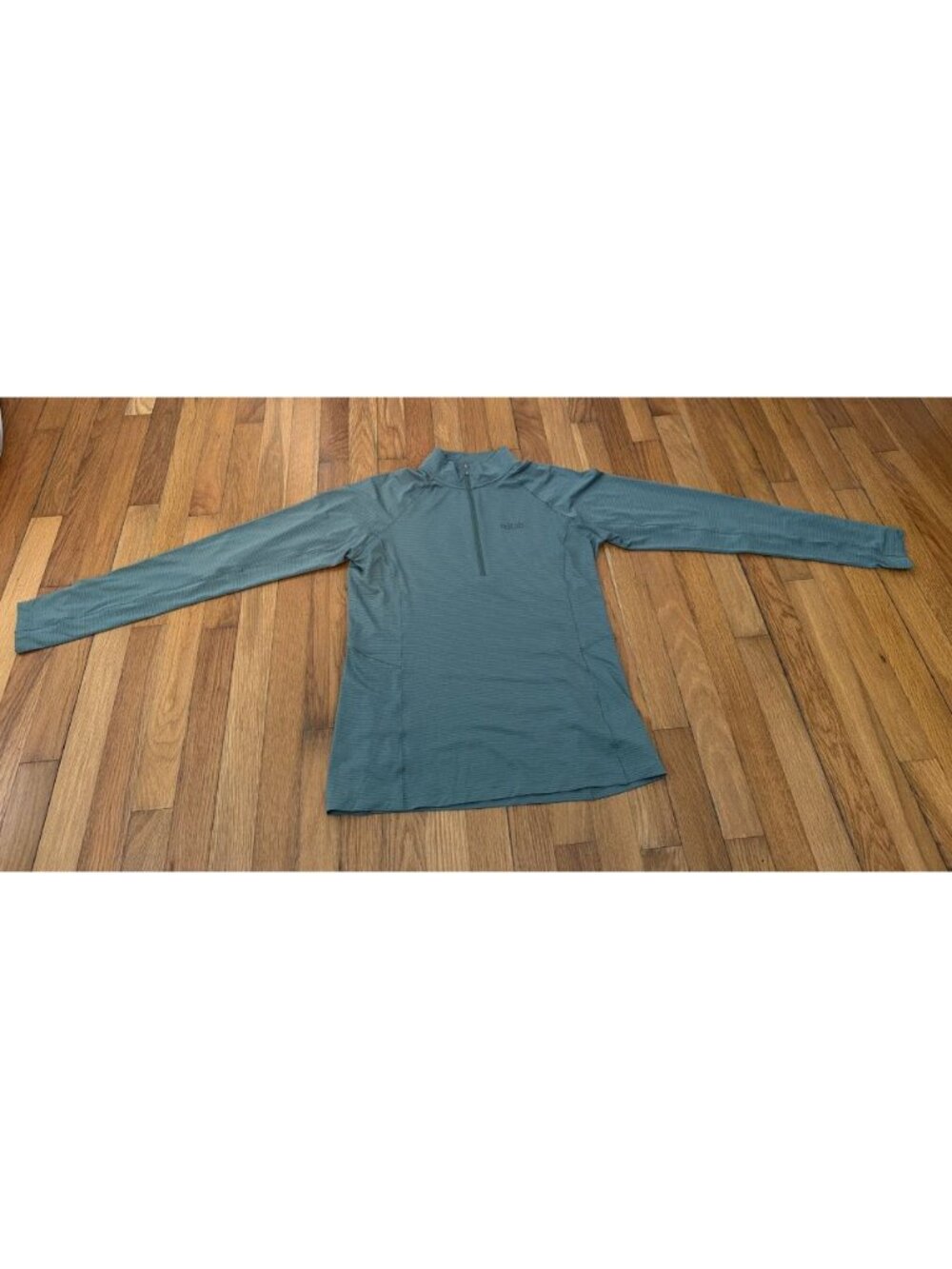 Rab Sonic Long Sleeve 1/4 Zip Women's Teal Size M(B05)